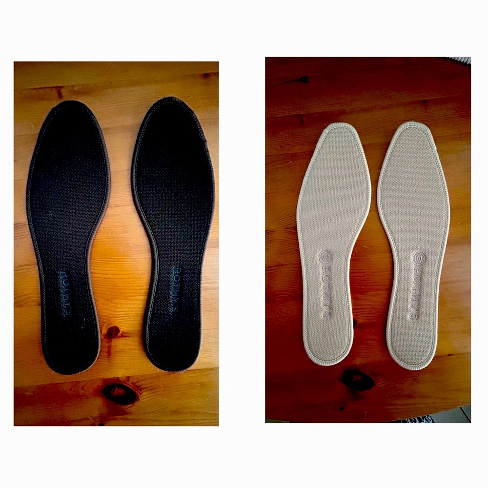 Set of 2 new Rothys inserts size 10 and 10.5